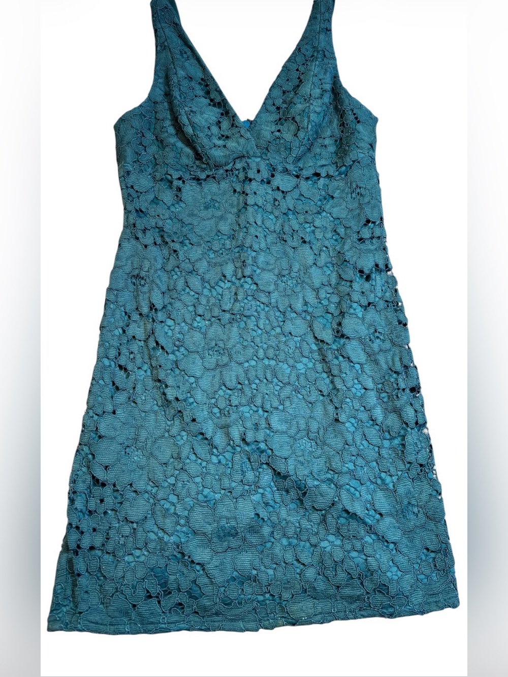 Topshop Dark Green Lace Cutout Cocktail Mini Dress Size 6 Grad